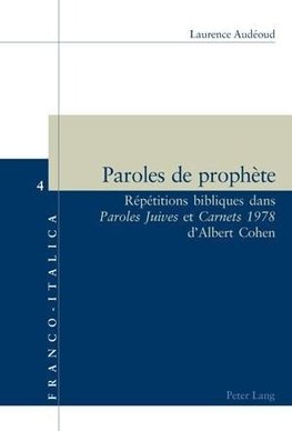 Paroles de prophète