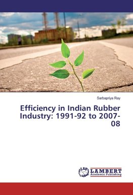 Efficiency in Indian Rubber Industry: 1991-92 to 2007-08