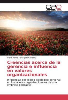 Creencias acerca de la gerencia e influencia en valores organizacionales