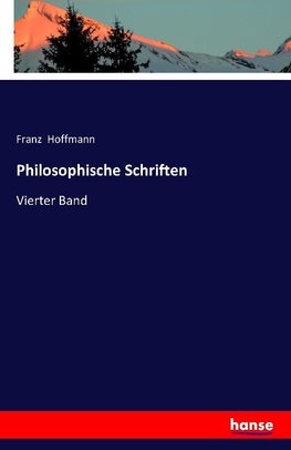 Philosophische Schriften