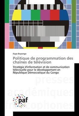 Politique de programmation des chaînes de télévision