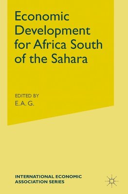 Economic Development for Africa South of the Sahara