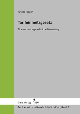 Tarifeinheitsgesetz