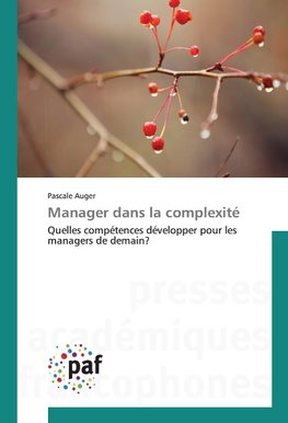 Manager dans la complexité