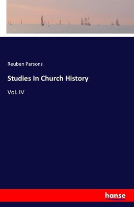 Studies In Church History