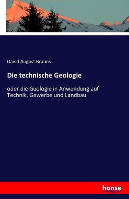 Die technische Geologie