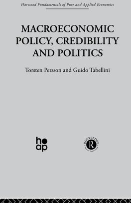 Macroeconomic Policy, Credibility and Politics