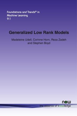 Generalized Low Rank Models