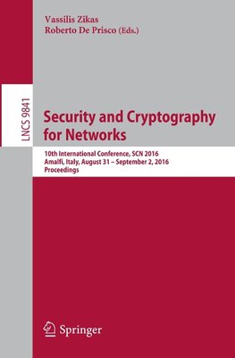 Security and Cryptography for Networks