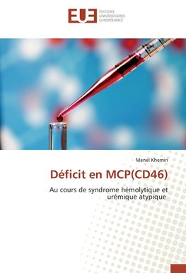 Déficit en MCP(CD46)