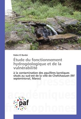 Étude du fonctionnement hydrogéologique et de la vulnérabilité