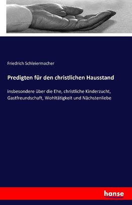 Predigten für den christlichen Hausstand