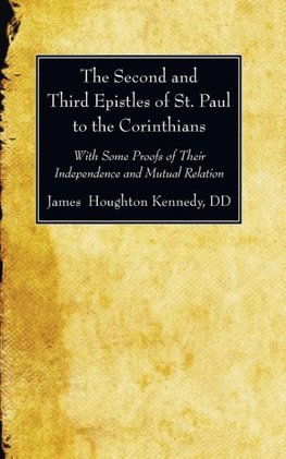 The Second and Third Epistles of St. Paul to the Corinthians