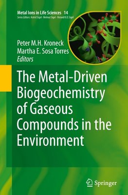 The Metal-Driven Biogeochemistry of Gaseous Compounds in the Environment