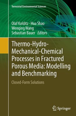 Thermo-Hydro-Mechanical-Chemical Processes in Fractured Porous Media: Modelling and Benchmarking