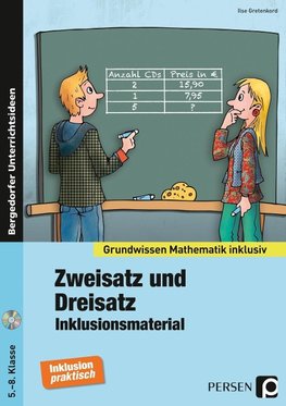 Zweisatz und Dreisatz - Inklusionsmaterial