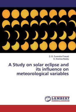 A Study on solar eclipse and its influence on meteorological variables