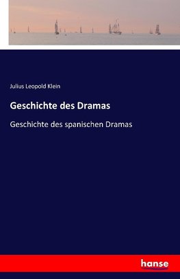 Geschichte des Dramas