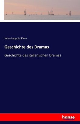 Geschichte des Dramas