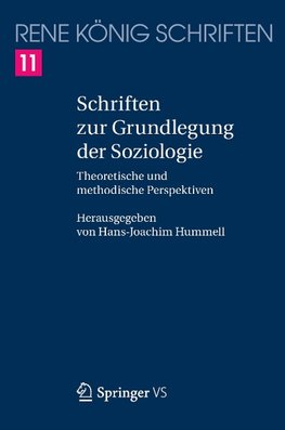 Schriften zur Grundlegung der Soziologie