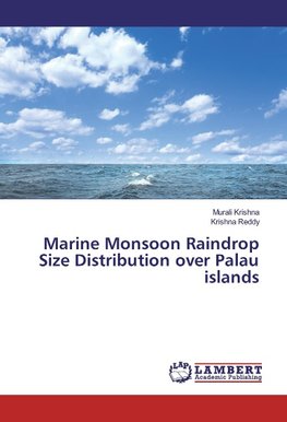 Marine Monsoon Raindrop Size Distribution over Palau islands