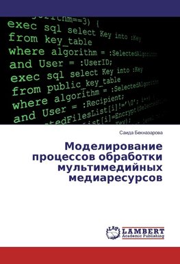 Modelirovanie processov obrabotki mul'timedijnyh mediaresursov
