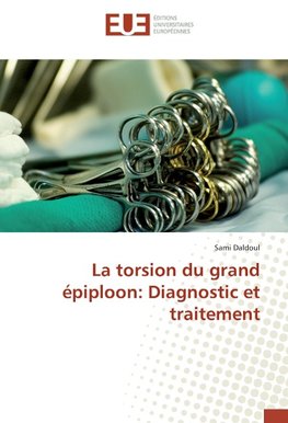 La torsion du grand épiploon: Diagnostic et traitement