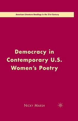 Democracy in Contemporary U.S. Women's Poetry