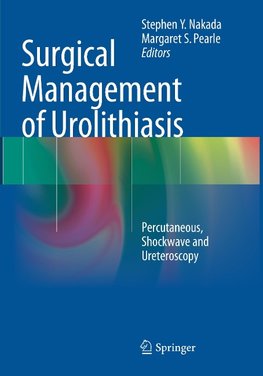 Surgical Management of Urolithiasis