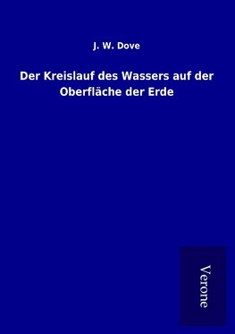 Der Kreislauf des Wassers auf der Oberfläche der Erde