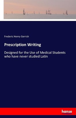 Prescription Writing