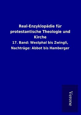 Real-Enzyklopädie für protestantische Theologie und Kirche