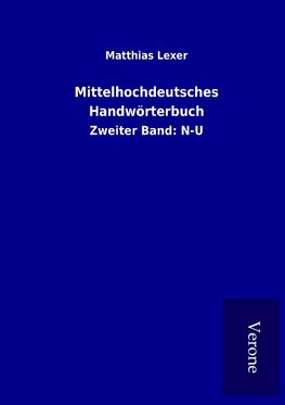 Mittelhochdeutsches Handwörterbuch