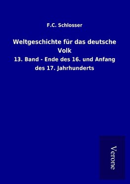 Weltgeschichte für das deutsche Volk