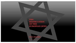 The Destruction of the European Jews 3e