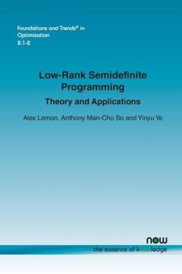 Low-Rank Semidefinite Programming