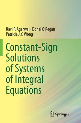 Constant-Sign Solutions of Systems of Integral Equations