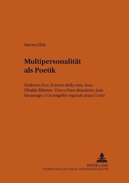 Multipersonalität als Poetik