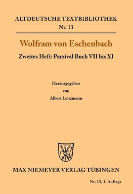 Parzival Buch VII bis XI