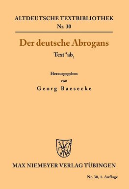 Der deutsche Abrogans