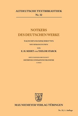 Notkers des Deutschen Werke