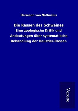 Die Rassen des Schweines