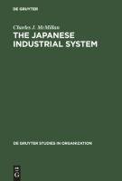 The Japanese Industrial System