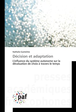 Décision et adaptation