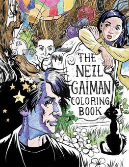 Neil Gaiman Coloring Book