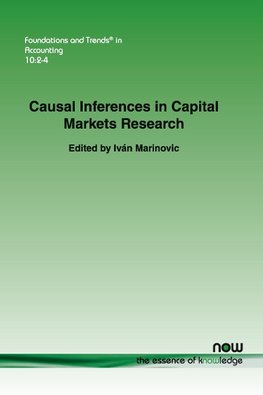 Marinovic, I:  Causal Inferences in Capital Markets Research