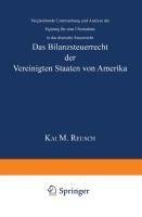 Das Bilanzsteuerrecht der Vereinigten Staaten von Amerika