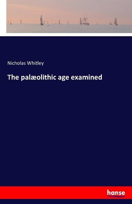 The palæolithic age examined