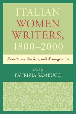 ITALIAN WOMEN WRITERS 1800-200PB