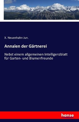 Annalen der Gärtnerei